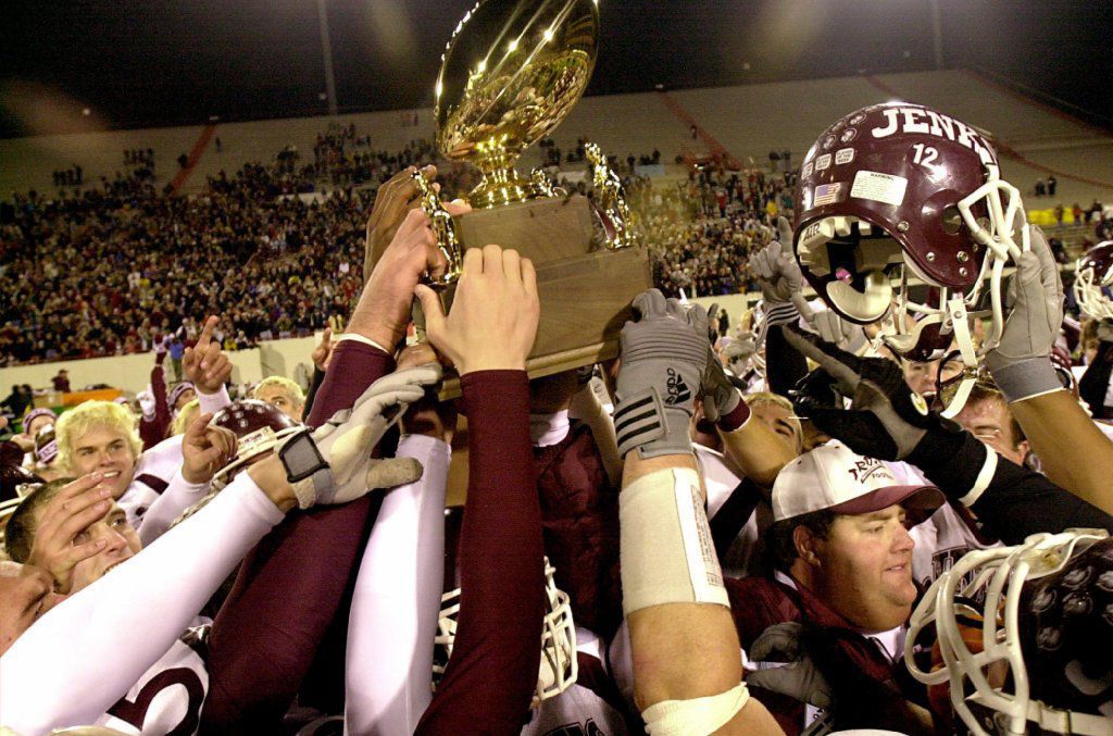 2001 6A champion: Jenks Trojans